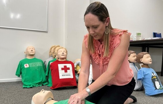 Jaimee Astle conducts first aid training3