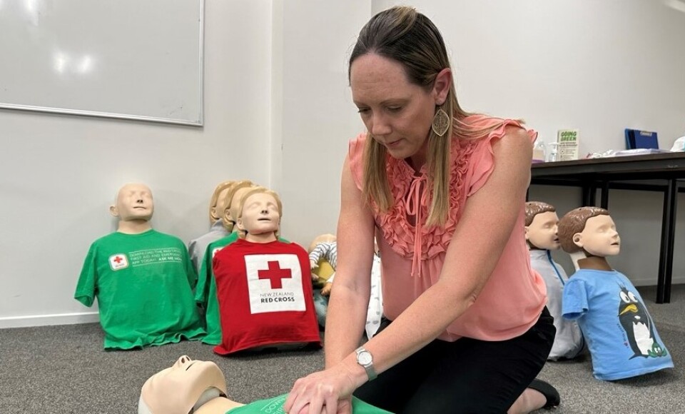 Jaimee Astle conducts first aid training3