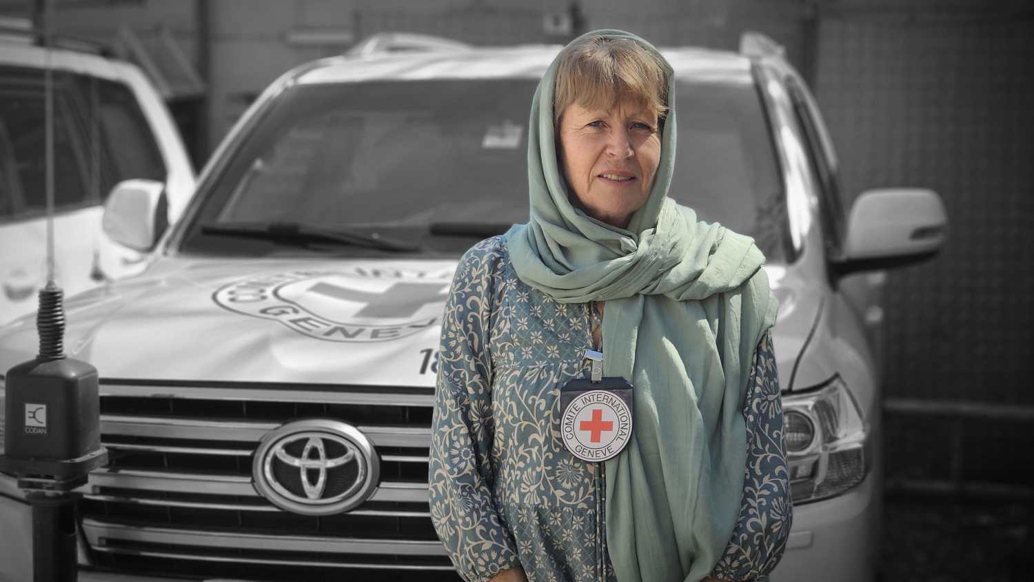 International Delegate Gail Corbett in Kabul, Afghanistan