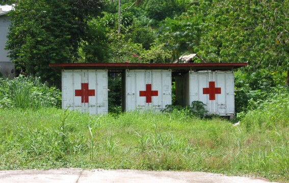 Red Cross supplies in Pacific - 102 0245